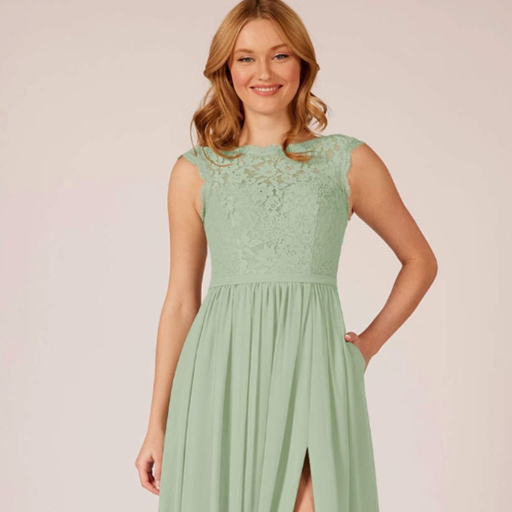 Azazie Arden Chiffon Dress